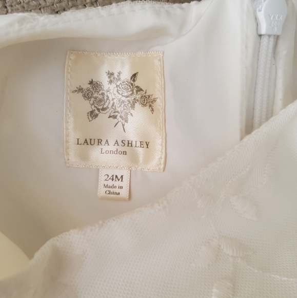 Laura Ashley London High Low 24Mos Sleeveless Dress - Picture 3 of 7